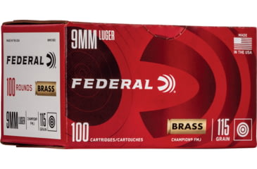 Image of Federal Champion 30 Super Carry 90 Grain Full Metal Jacket Pistol Ammo, 50 Rounds, C3090A