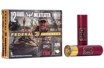 Image of Federal Premium 3rd Degree w/ HeavyweightTSS 12 Gauge 2oz 3 1/2in Shotgun Ammo, 5/6/7 Shot, 5 Rounds, PTDX139 567
