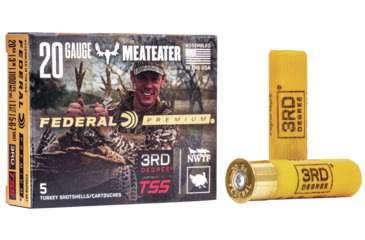 Image of Federal Premium 3rd Degree 20 Gauge 1 7/16oz 3rd Degree with HEAVYWEIGHT TSS Centerfire Shotgun Ammo, 5 Rounds, PTDX258 567