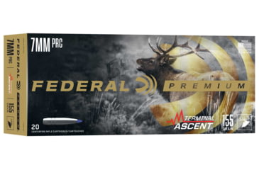 Image of Federal Premium 7mm PRC 155 Grain Terminal Ascent Rifle Ammo, 20 Rounds, P7PRCTA1