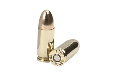 Image of Federal Premium American Eagle 9 mm Luger 115 Grain Full Metal Jacket Brass Centerfire Pistol Amm, 50 Rounds, AE9DP
