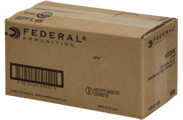 Image of Federal Premium American Eagle Rifle Ammo, .223 Remington, Full Metal Jacket Boat Tail, 55 grain, 1000 Rounds, Bulk, AE223BK