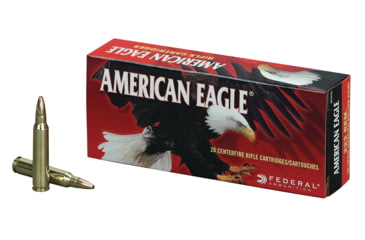 Image of Federal Premium JACKETED HOLLOW POinT .223 50 Grain Jacketed Hollow Point Centerfire Rifle Ammo, 20 Rounds, AE223G