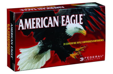 Image of Federal Premium American Eagle Rifle Ammo, 6.5 Creedmoor, Open Tip Match, 120 grain, 100 Rounds, AE65CRD2 AC1