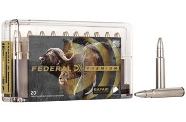 Image of Federal Premium CAPE-SHOK .416 Rigby 400 Grain Trophy Bonded Bear Claw Centerfire Rifle Ammo, 20 Rounds, P416T1