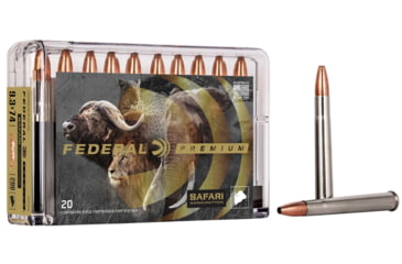 Image of Federal Premium CAPE-SHOK 9.3x74mmR 286 Grain Swift A-Frame Centerfire Rifle Ammo, 20 Rounds, P9374SA