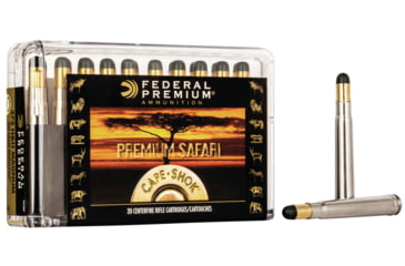 Image of Federal Premium Cape-Shok Rifle Ammo, .375 H&amp;H Magnum, Woodleigh Hydro Solid, 300 grain, 20 Rounds, P375WH