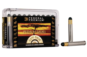 Image of Federal Premium Cape-Shok Rifle Ammo, .458 Winchester Magnum, Woodleigh Hydro Solid, 500 grain, 20 Rounds, P458WH