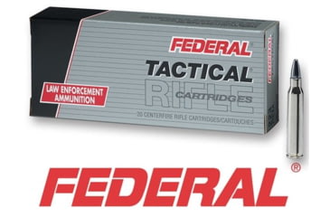 Image of Federal Premium .223 Remington 62 Grain BSP Centerfire Rifle Ammo, 10 Rounds, FEDELE223T3