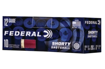 Image of Federal Premium Game Shok 12 Gauge Shorty Shotshells Centerfire 15/16oz 1-3/4in Shotgun Ammo, 8 Shot, 10 Rounds, SH129 8, SH129 8