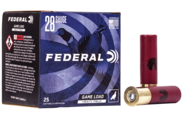 Image of Federal Premium Game Load Upland Hi-Brass 28 Gauge 1oz 2 3/4'' Shotgun Ammo, 5 Shot, 25 Rounds, H289 6