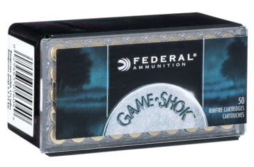 Image of Federal Premium Game-Shok Rimfire Ammo, .22 Winchester Magnum Rimfire, Jacketed Hollow Point, 50 grain, 50 Rounds, 757