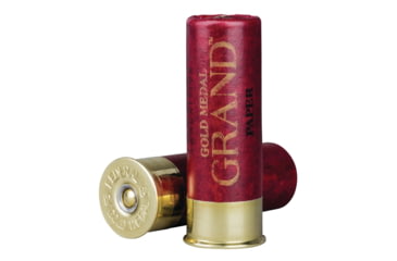 Image of Federal Premium Gold Medal Grand 12 Gauge 1 oz Gold Medal Grand Paper Centerfire Shotgun Ammo, 8 Shot, 25 Rounds, GMT175 8, GMT175 8