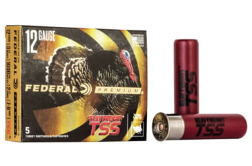 Image of Federal Premium Heavyweight TSS 12 Gauge 2 1/2oz 3 1/2'' Centerfire Shotgun Ammo, 7,9 Shot, 5 Rounds, PTSSX195F 79
