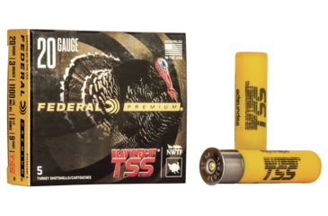 Image of Federal Premium Heavyweight TSS 20 Gauge 1 1/2oz 3'' Shotgun Ammo, 9 Shot, 5 Rounds, PTSSX259F 9