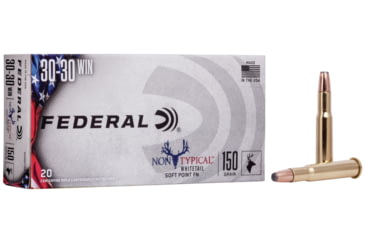 Image of Federal Premium Non-Typical Rifle Ammo, .30-30 Winchester, Non-Typical Soft Point, 150 grain, 20 Rounds, 3030DT150