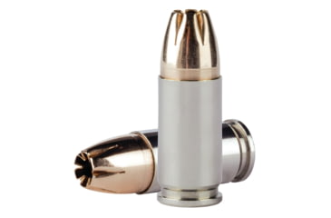 Image of Federal Premium Centerfire Handgun Ammunition 9 mm Luger 135 Grain Hydra-Shok Deep Nickel-Plated Brass Case Centerfire Pistol Ammo, 20 Rounds, P9HSD1