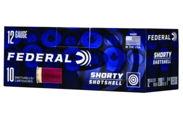 Image of Federal Premium Power Shok 12 Gauge 1 oz Shorty Shotshells Centerfire Shotgun Ammo, Rifled Slug Shot, 10 Rounds, SH129 RS, SH129 RS