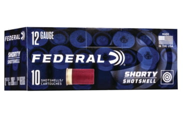 Image of Federal Premium Power Shok 12 Gauge 1 oz Shorty Shotshells Centerfire Shotgun Ammo, Rifled Slug Shot, 10 Rounds, SH129 RS, SH129 RS