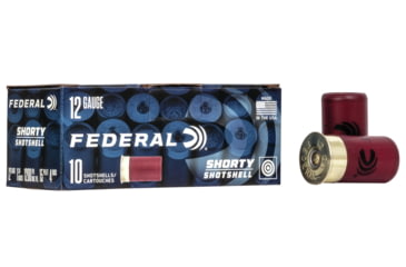 Image of Federal Premium Power Shok 12 Gauge 1oz Shorty Shotshells Centerfire Shotgun Ammo, Rifled Slug Shot, 10 Rounds, SH129 RS