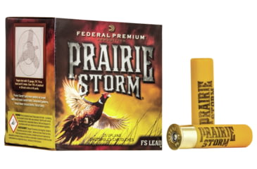 Image of Federal Premium Prairie Storm 20 Gauge 1.25 oz Prairie Storm FS Lead Centerfire Shotgun Ammo, 5 Shot, 25 Rounds, PF258FS 5, PF258FS 5