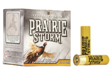 Image of Federal Premium Prairie Storm 20 Gauge 7/8 oz Prairie Storm FS Steel Centerfire Shotgun Ammo, 3 Shot, 25 Rounds, PFS207FS 3, PFS207FS 3