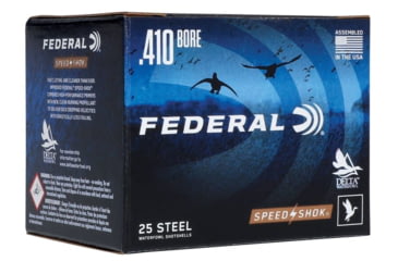 Image of Federal Premium Speed Shok 410 Bore 3/8 oz Speed Shok Centerfire Shotgun Ammo, 250 Round
