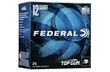 Image of Federal Premium Top 12 Gauge 1.125 oz Top Gun Centerfire Shotgun Ammo, 8 Shot, 25 Rounds, TG12 8, TG12 8