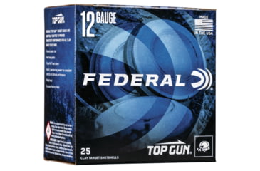 Image of Federal Premium Top 12 Gauge 1.125 oz Top Gun Centerfire Shotgun Ammo, 9 Shot, 25 Rounds, TGL12 9, TGL12 9