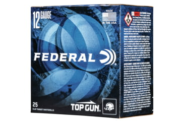 Image of Federal Premium Top Gun 12 Gauge 1oz Centerfire Shotgun Ammo, 1180 FPS, 8 Shot, 25 Rounds, TG121 8