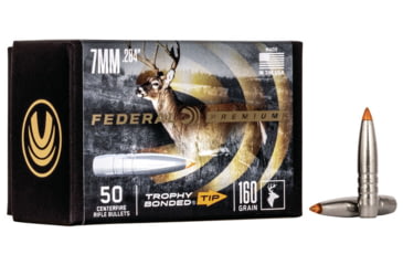 Image of Federal Premium Trophy Bonded Tip Component Bullet, .284 160Gr, PB284TT160