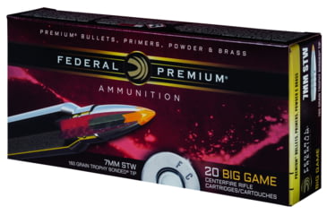 Image of Federal Premium Vital-Shok Rifle Ammo, 7mm Shooting Times Westerner, Trophy Bonded Tip, 160 grain, 20 Rounds, P7STWTT1