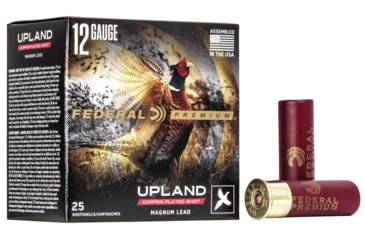 Image of Federal Premium Wing Shok 12 Gauge 1 5/8oz Upland High Velocity Shotgun Ammo, 6 Shot, 25 Rounds, P129 6