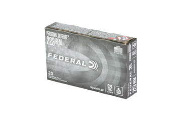 Image of Federal Tactical Bonded, 223 Remington, 62 Grain, Bonded Soft Point, 20 Round Box TCB223SP
