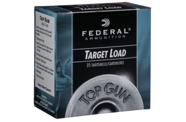 Image of Federal Premium Top Gun, 12 Gauge, 1 1/8oz, 2 3/4in Centerfire Shotgun Ammo, 8, 25 Rounds, TGL12 8