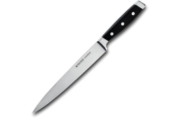 Image of FELIX Carving Knife, 13.25in Overall, 8in, Satin Finish Blade, Black Plastic Handle, 811921