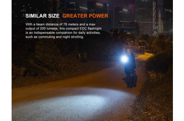 Image of Fenix 200 Lumen EDC Flashlight, 1408714