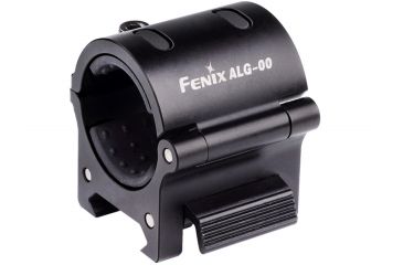 Image of Fenix ALG-00 Flashlight Ring Picatinny Rail Mount with Quick Rail Clip, Black, ALG-00