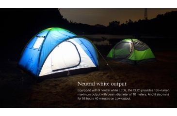 Image of Fenix CL20 AA Camping Lantern,165 Lumens,Sky Blue CL20WRBL-B