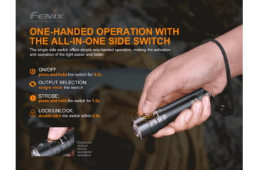 Image of Fenix E28 R Rechargeable Flashlight, E28R