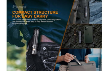 Image of Fenix E28 R Rechargeable Flashlight, E28R