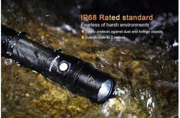 Image of Fenix FD30 Focus Flashlight, 900 Lumens, Black FD30HIBK