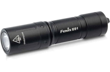 Image of Fenix E01 V2.0 AAA 100 Lumens LED Flashlight, Black, FX-E01V2BLK
