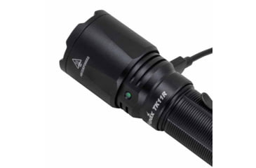 Image of Fenix TK11R, Flashlight, White LED, 1,600 Lumens, Anodized Finish, Black, Includes Rechargeable 18650 Battery and USB Type-C Charging Cable