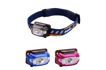 Image of Fenix HL15 LED Headlamp, Black, Blue, Purple