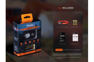 Image of Fenix HL16 Headlamp - Black