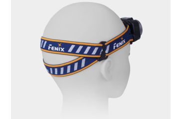 Image of Fenix Rechargeable Focusable LED Headlamp CREE XP-L HI V2 LED 600 Lumens Includes Built-In Li-Poly Battery Pack, Blue, HL40XPBL