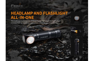 Image of Fenix Hm 61R Multi-Use Headlamp, HM61RSBK