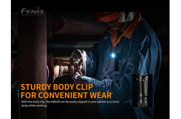 Image of Fenix Hm 61R Multi-Use Headlamp, HM61RSBK