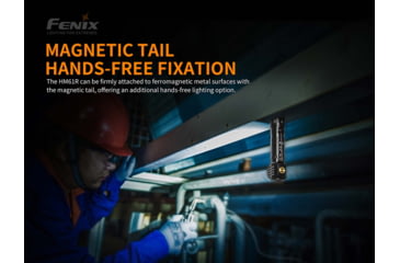 Image of Fenix Hm 61R Multi-Use Headlamp, HM61RSBK